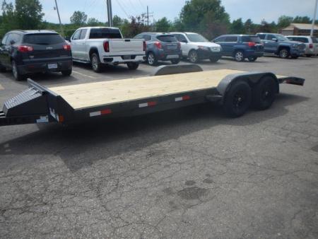 New 2025 Rice Magnum 82" x 18'+2' Car Hauler 10K