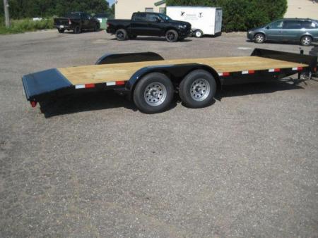 New 2025 Rice Magnum 82" x 18'+2' Car Hauler 10K