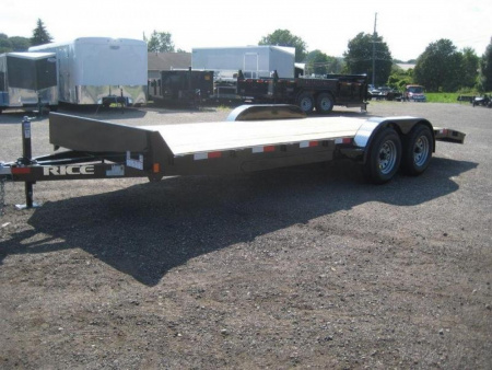 New 2025 Rice Magnum 82" x 18'+2' Car Hauler 10K