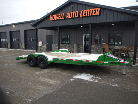 New 2025 Rice Magnum 82  x 18'+2' Car Hauler 10K