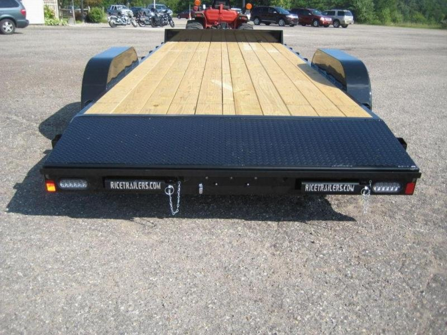 New 2025 Rice Magnum 82" x 16'+2' Car Hauler 7K