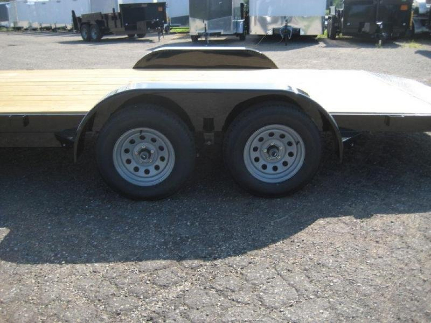 New 2025 Rice Magnum 82" x 16'+2' Car Hauler 7K