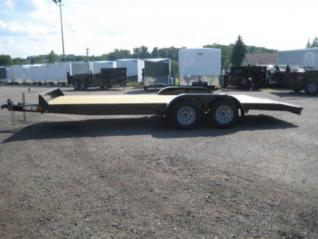 New 2025 Rice Magnum 82" x 16'+2' Car Hauler 7K