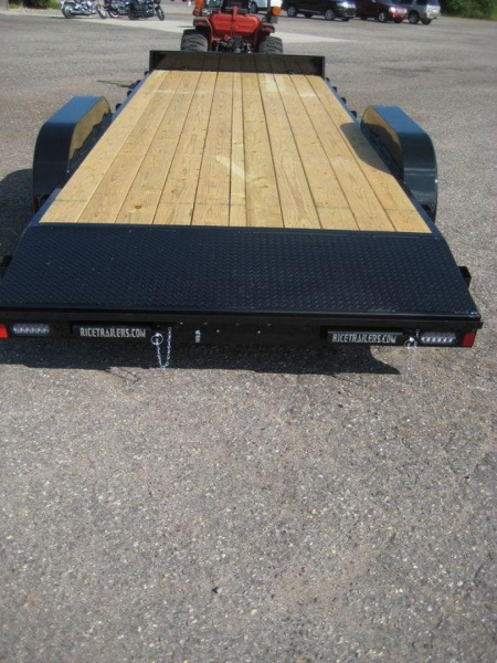 New 2025 Rice Magnum 82" x 16'+2' Car Hauler 7K
