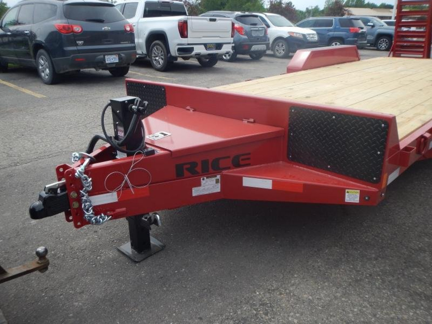 New 2026 Rice Trailers 16K HD Equipment Trailer
