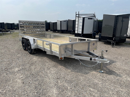 New 2026 QSA 80"x16' Aluminum UTV Trailer
