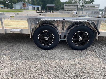 New 2026 QSA 80"x16' Aluminum UTV Trailer