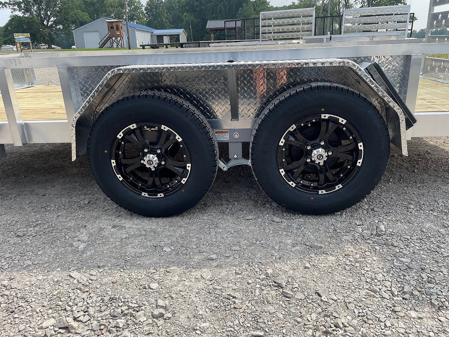 New 2026 QSA 80"x14' Aluminum Landscape Trailer