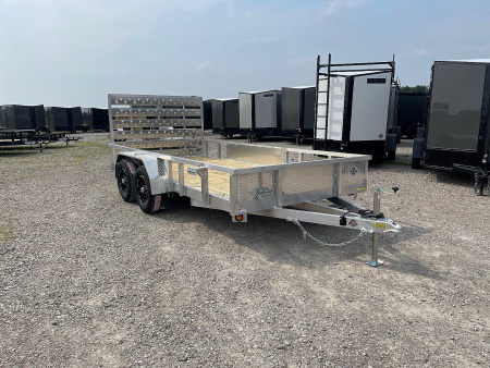 New 2026 QSA 80"x14' Aluminum Landscape Trailer