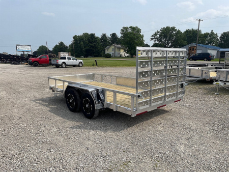 New 2026 QSA 80"x14' Aluminum Landscape Trailer