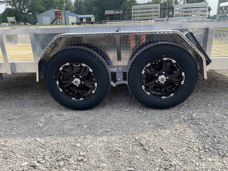 New 2026 QSA 80"x14' Aluminum Landscape Trailer