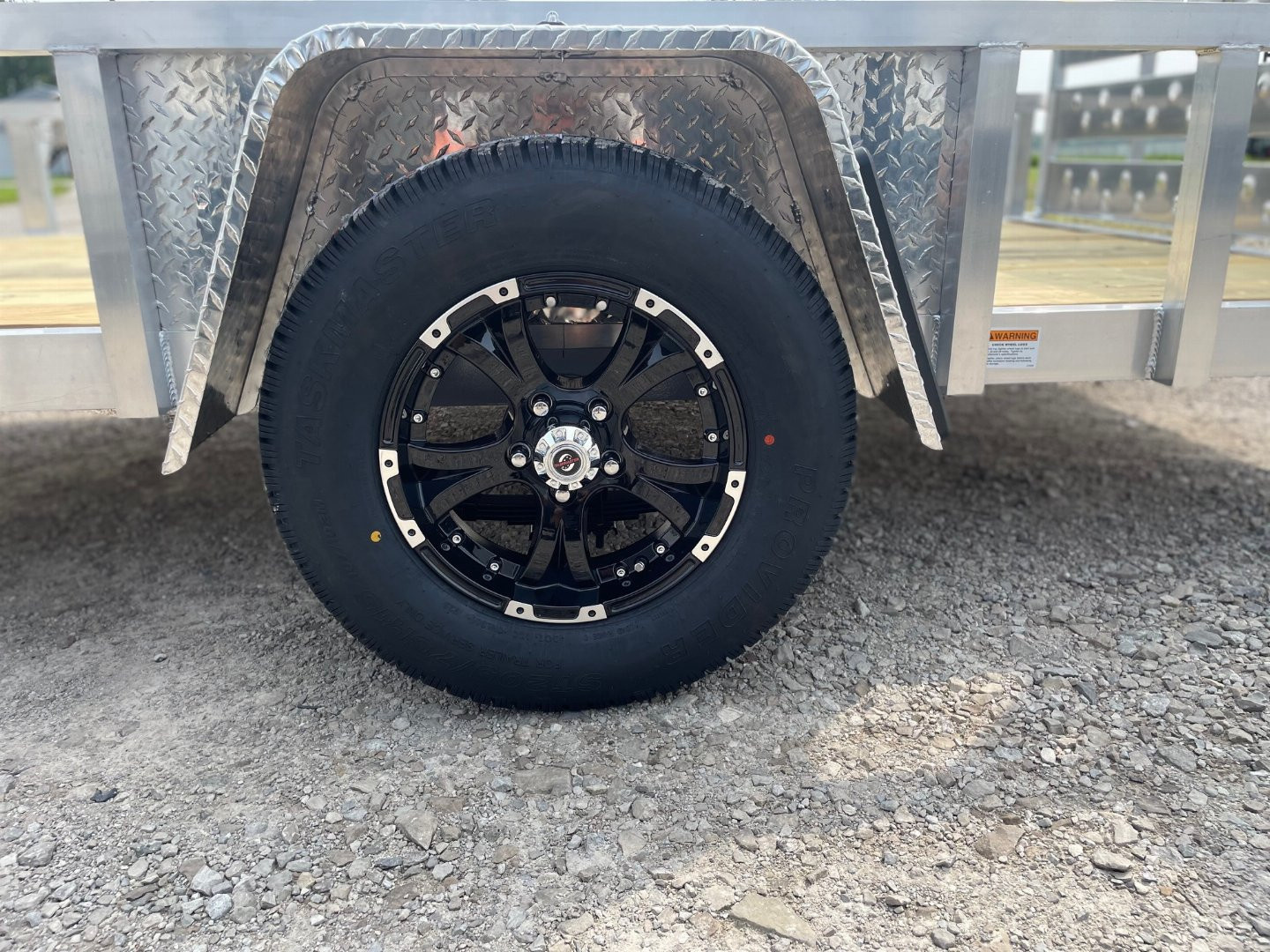 New 2026 QSA 6x12' Aluminum Utility Trailer