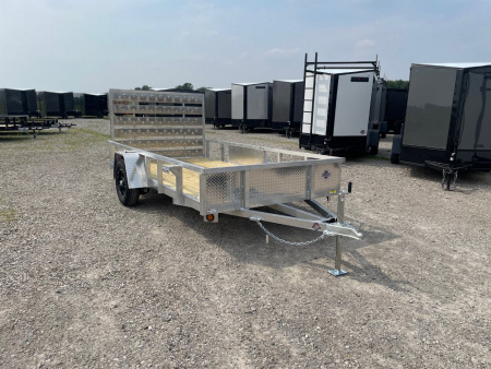 New 2026 QSA 6x12' Aluminum Utility Trailer