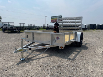 New 2026 Quality Steel and Aluminum 10' Utility Trailer