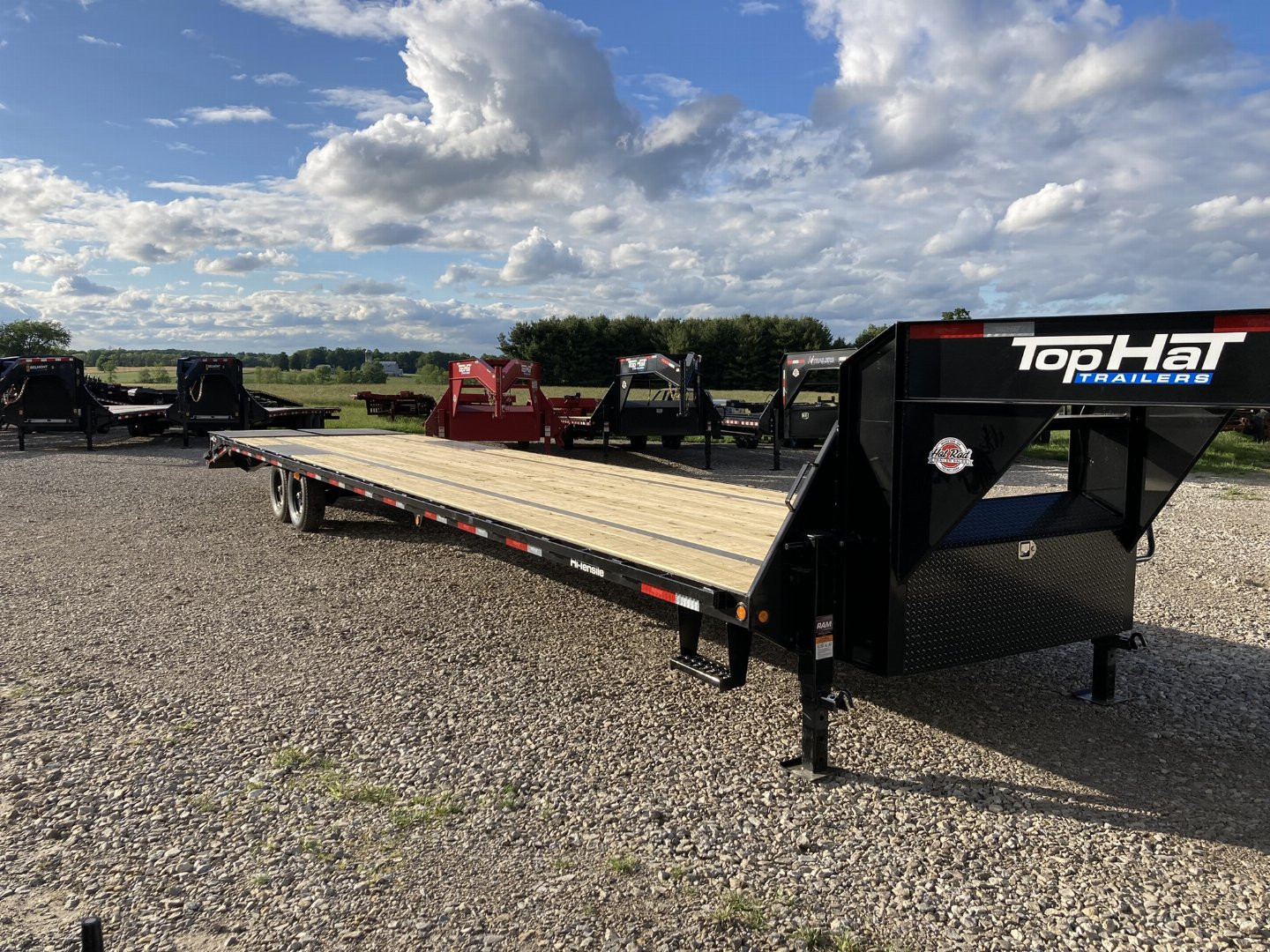 New 2025 Top Hat 35'+5 Gooseneck Deckover
