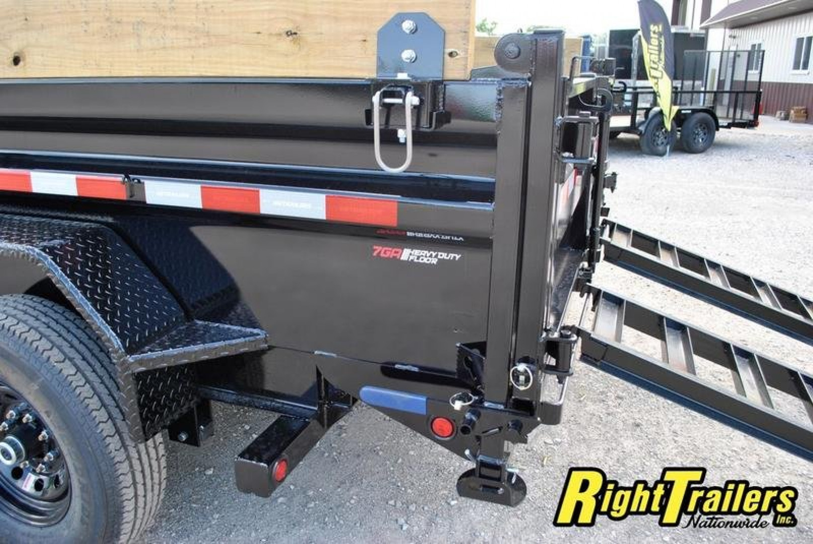 New 2025 7x14 PJ Dump Trailer