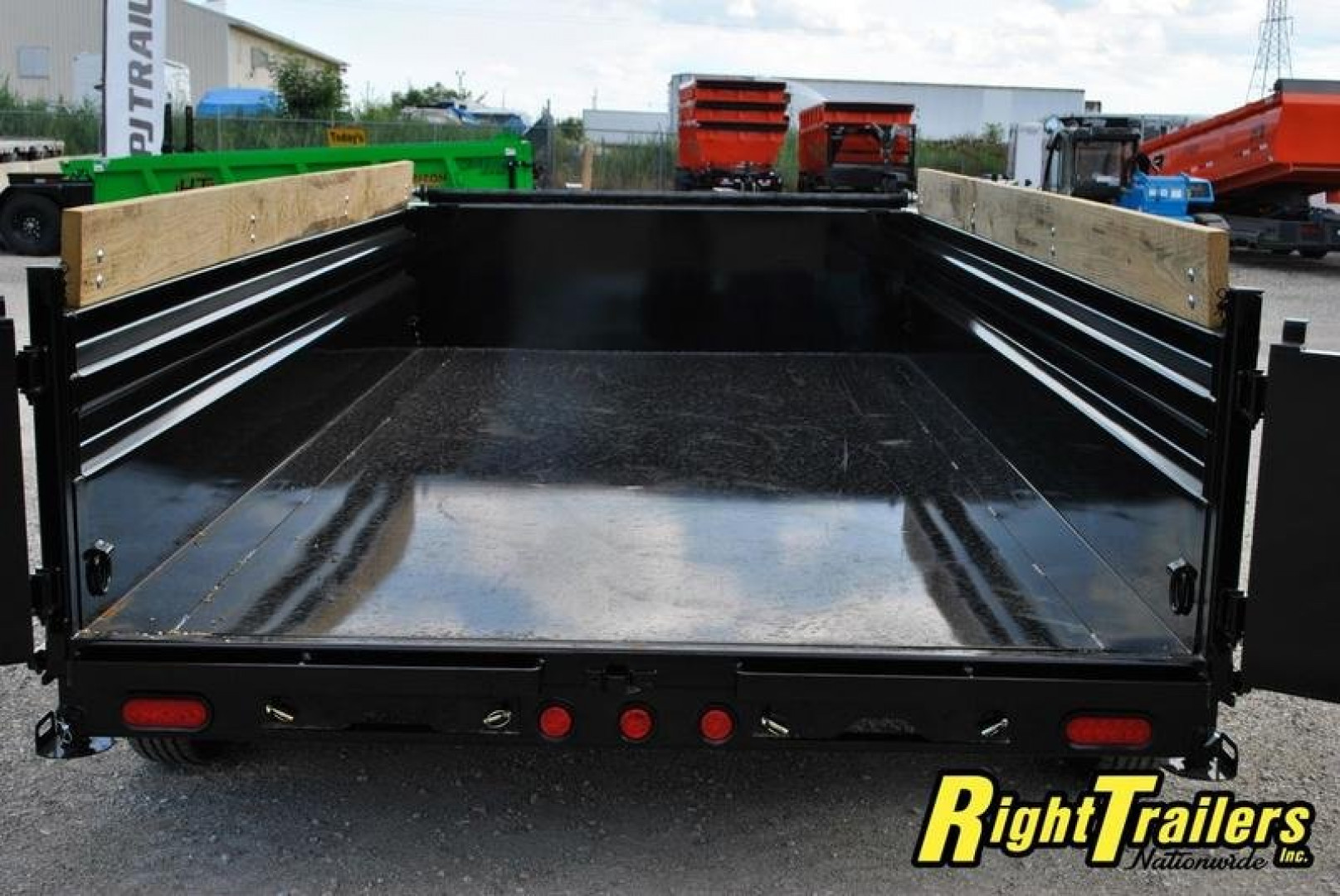 New 2025 7x14 PJ Dump Trailer
