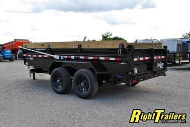 New 2025 7x14 PJ Dump Trailer