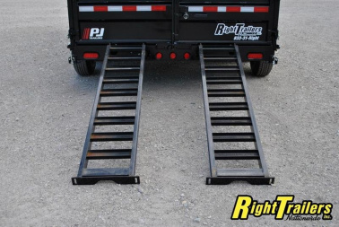 New 2025 7x14 PJ Dump Trailer