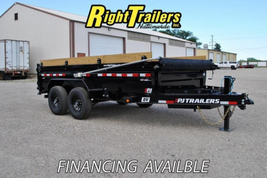 New 2025 7x14 PJ Dump Trailer