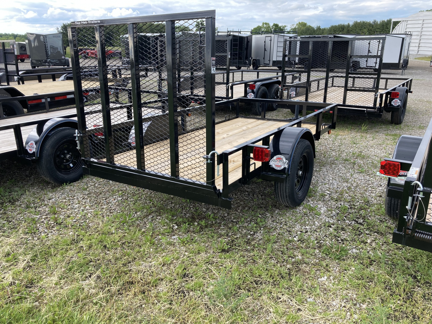 New 2026 Top Hat 5x12' Utility Trailer