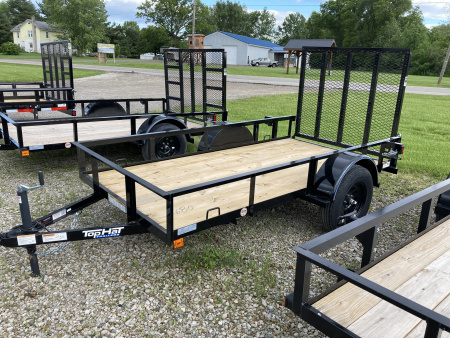 New 2026 Top Hat 5x12' Utility Trailer