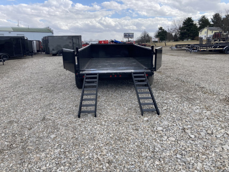 New 2025 Top Hat 77"x12' Dump Trailer