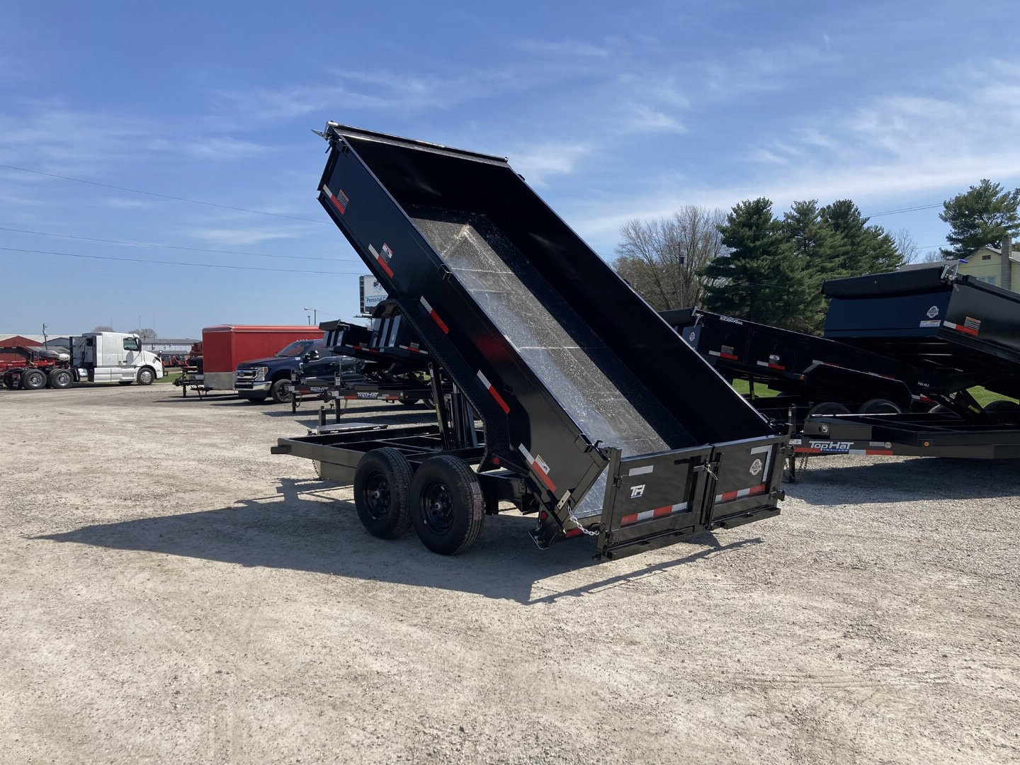 New 2026 Top Hat 7x14' Dump Trailer
