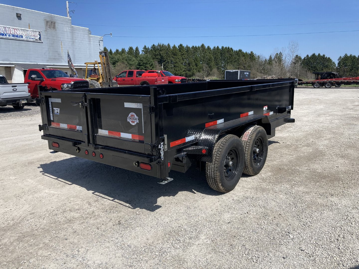 New 2026 Top Hat 7x14' Dump Trailer