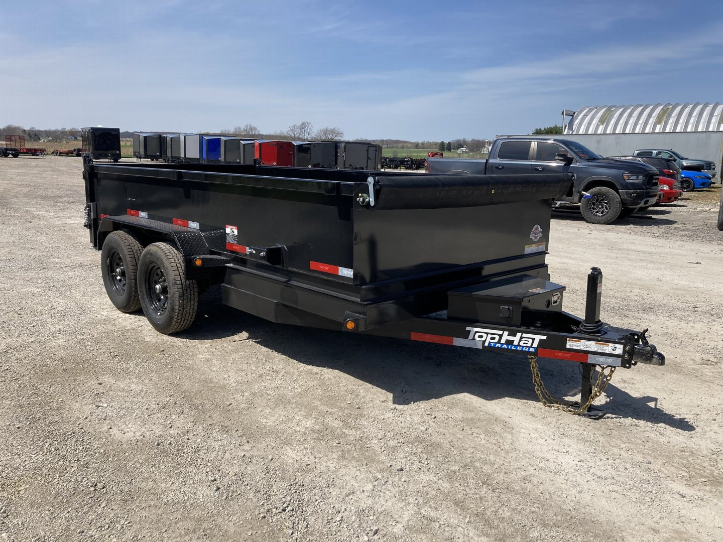 New 2026 Top Hat 7x14' Dump Trailer
