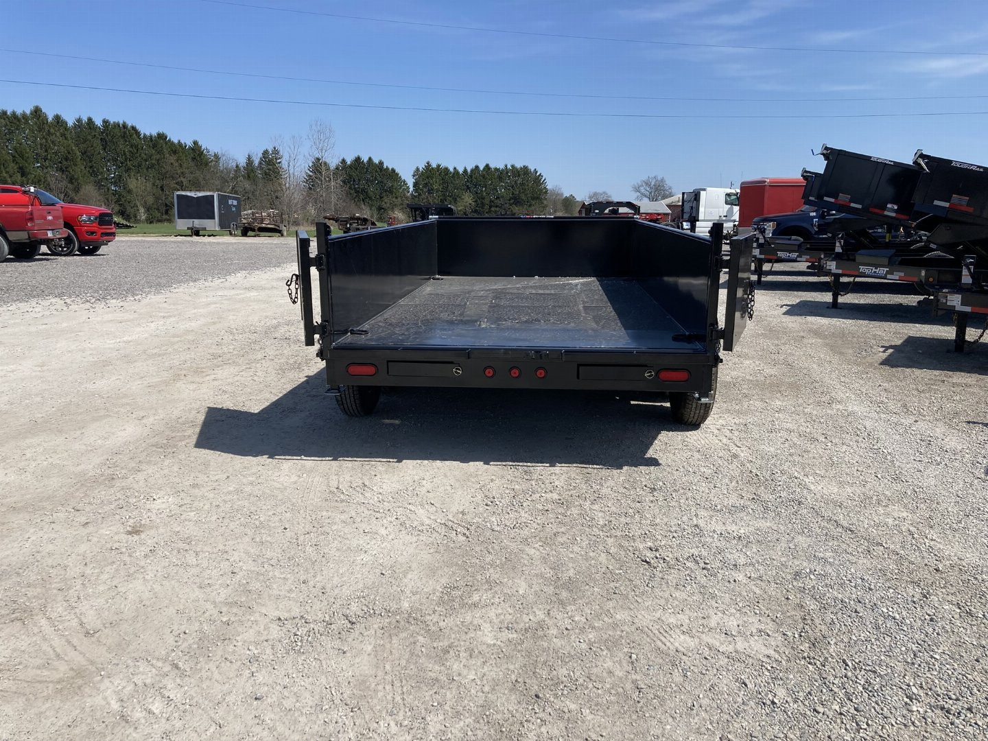 New 2026 Top Hat 7x14' Dump Trailer