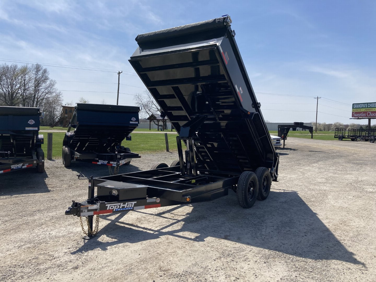 New 2026 Top Hat 7x14' Dump Trailer