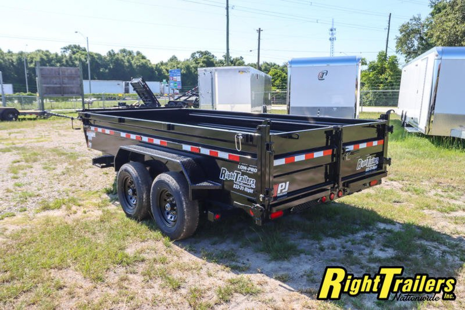 New 2025 7x14 PJ Dump Trailer