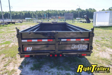 New 2025 7x14 PJ Dump Trailer