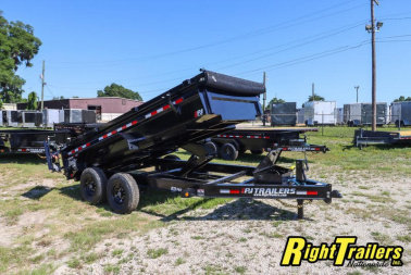 New 2025 7x14 PJ Dump Trailer
