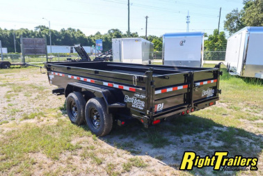 New 2025 7x14 PJ Dump Trailer