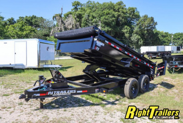 New 2025 7x14 PJ Dump Trailer