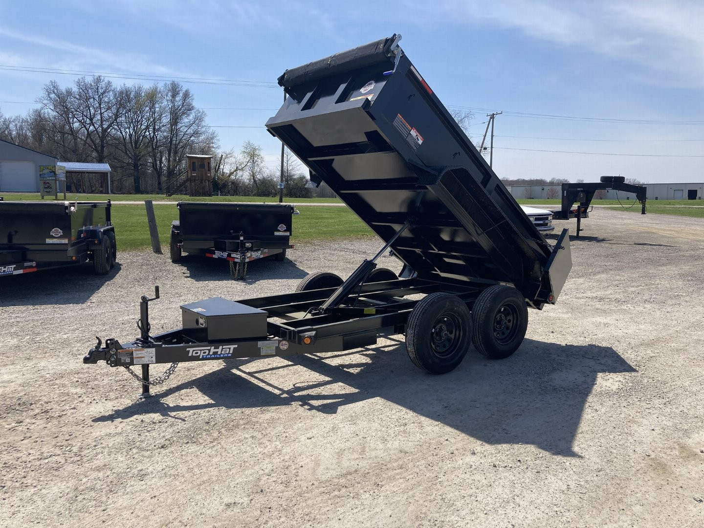 New 2026 Top Hat 5x10' Dump Trailer