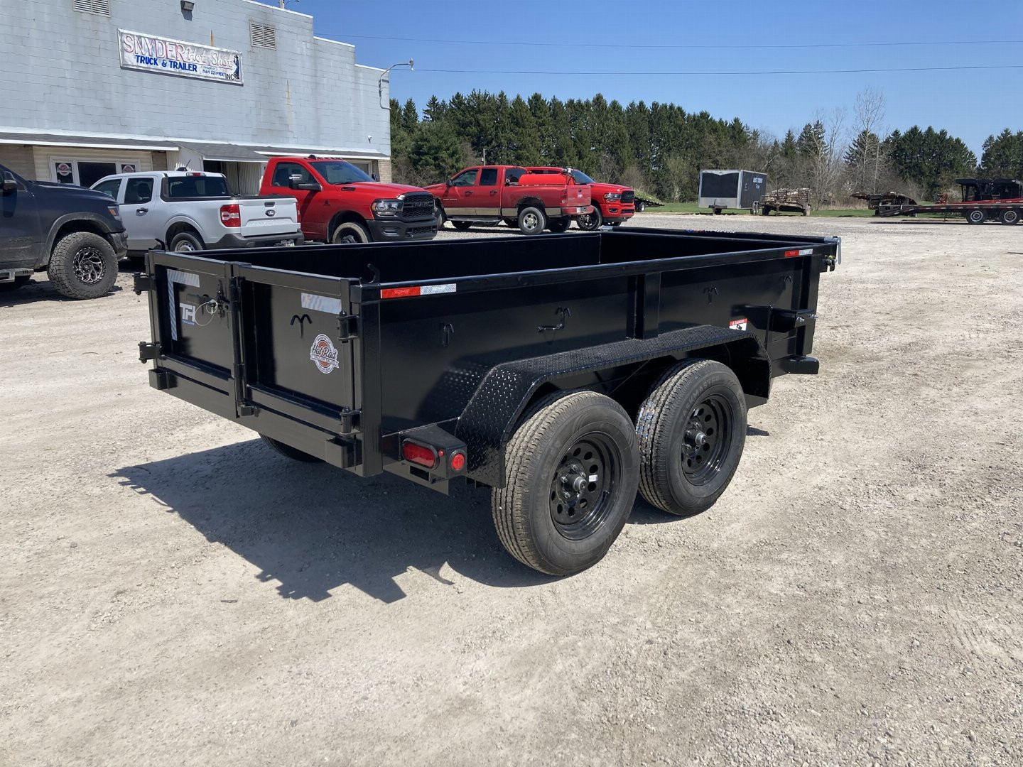 New 2026 Top Hat 5x10' Dump Trailer