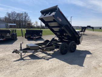 New 2026 Top Hat 5x10' Dump Trailer