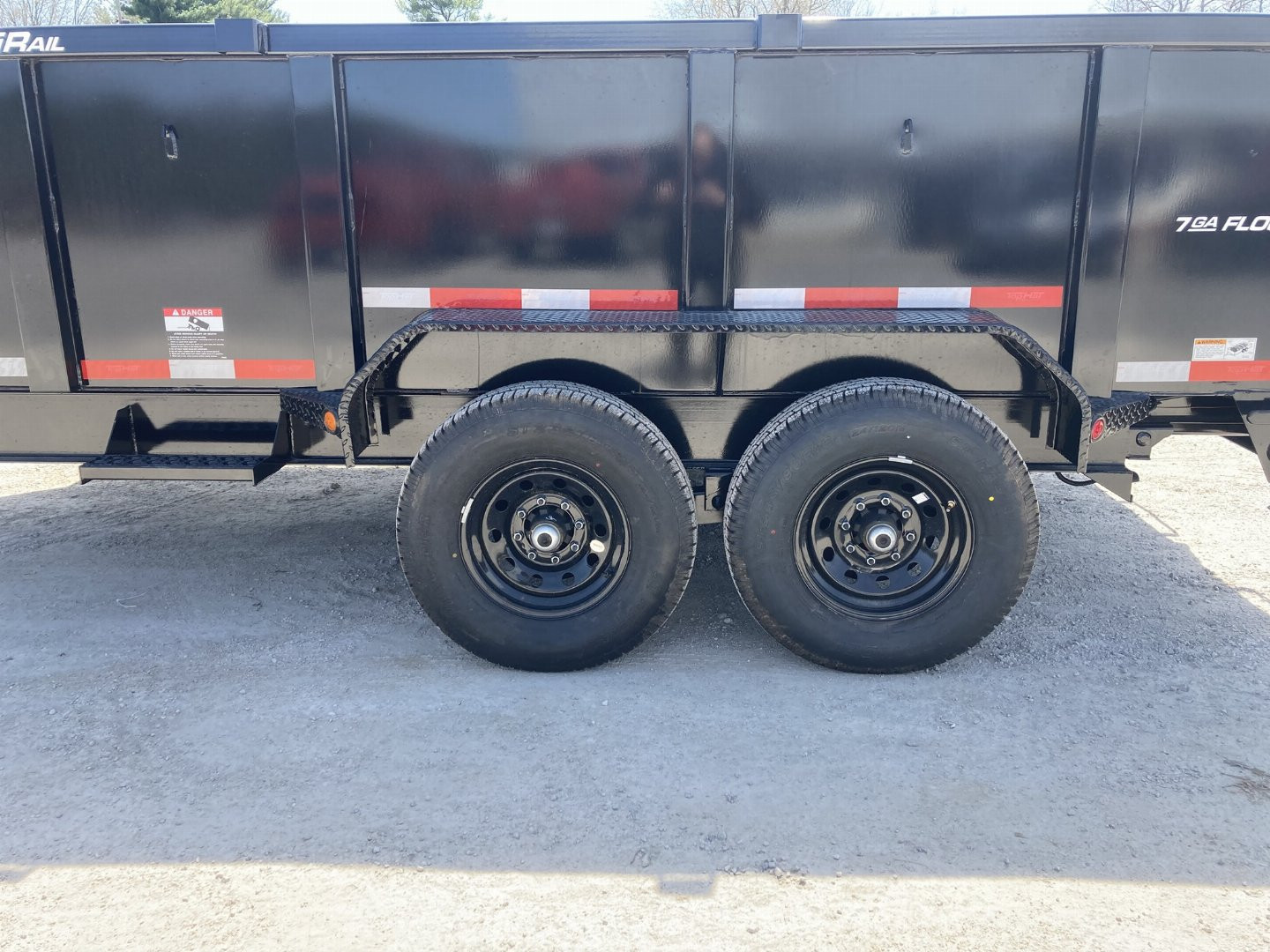 New 2026 Top Hat 7x14' Dump Trailer - 3' Sides