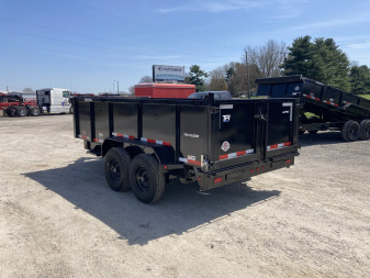 New 2026 Top Hat 7x14' Dump Trailer - 3' Sides