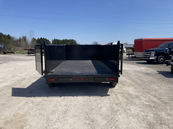 New 2026 Top Hat 7x14' Dump Trailer - 3' Sides