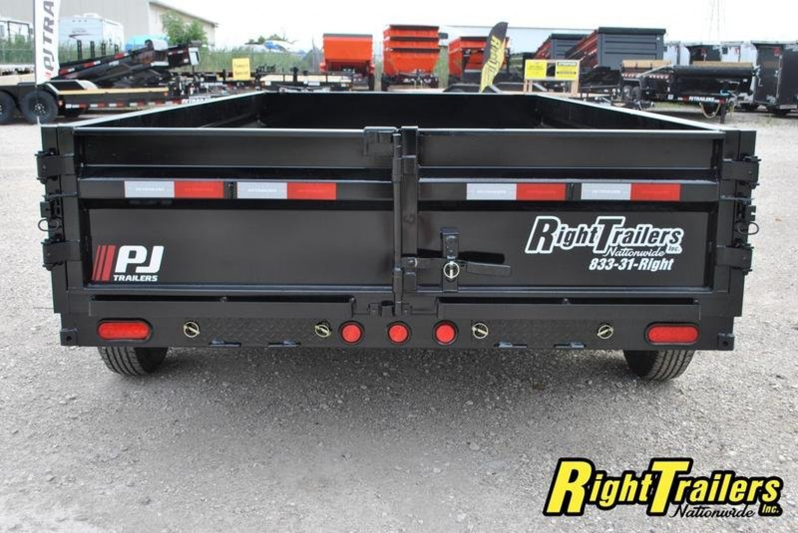 New 2025 7x14 PJ Dump Trailer