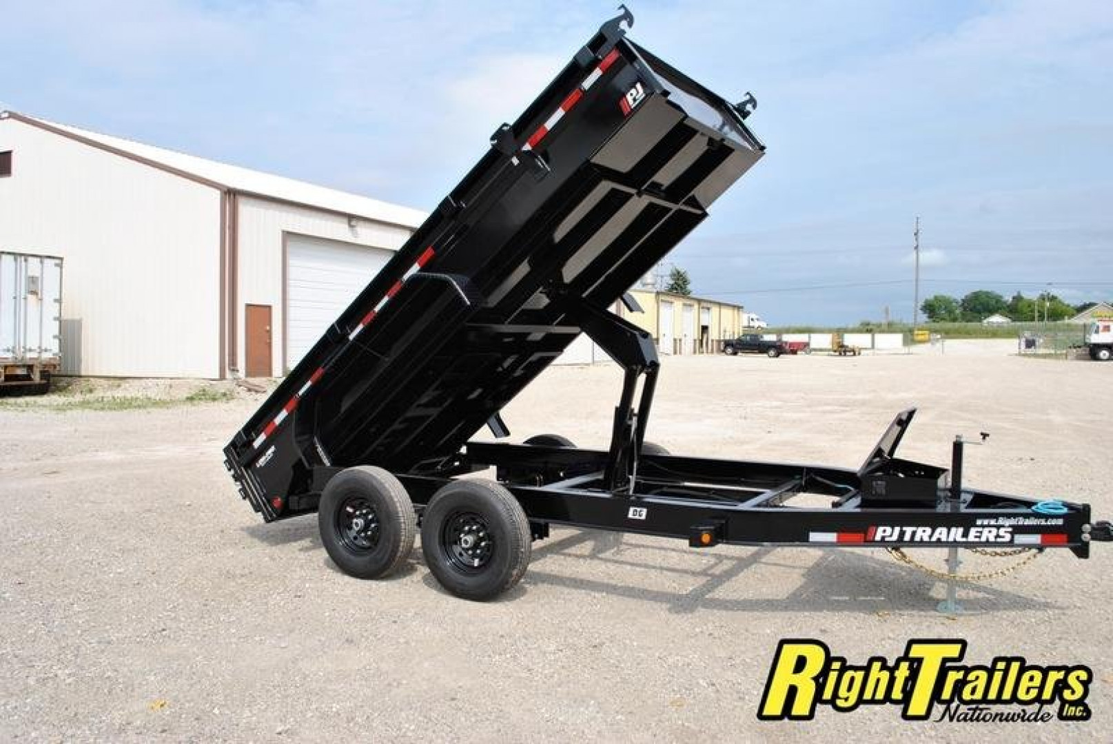 New 2025 7x14 PJ Dump Trailer