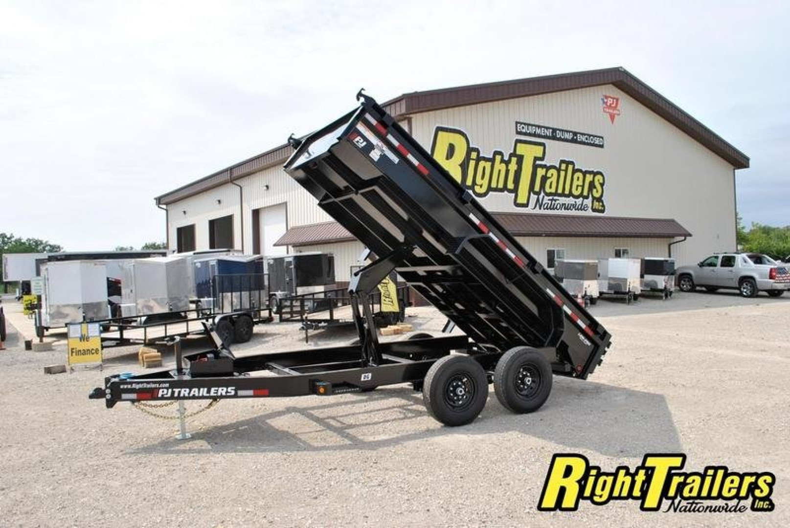 New 2025 7x14 PJ Dump Trailer