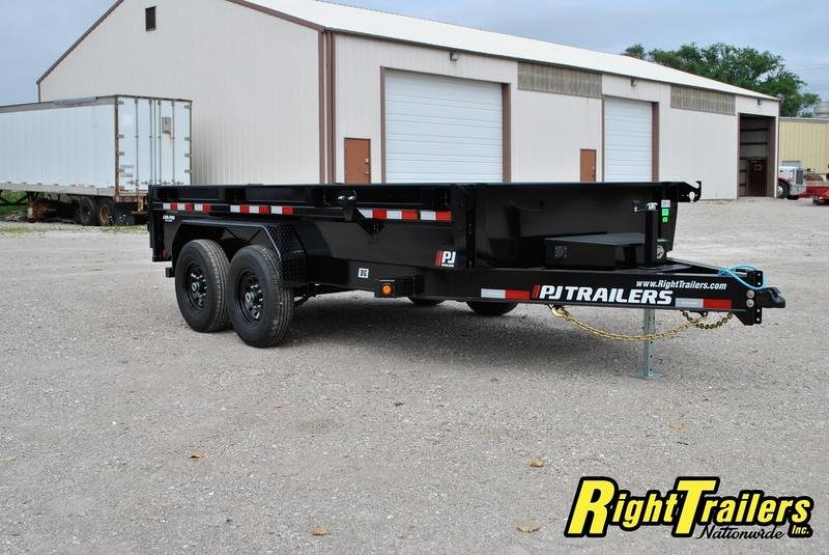 New 2025 7x14 PJ Dump Trailer