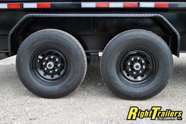 New 2025 7x14 PJ Dump Trailer