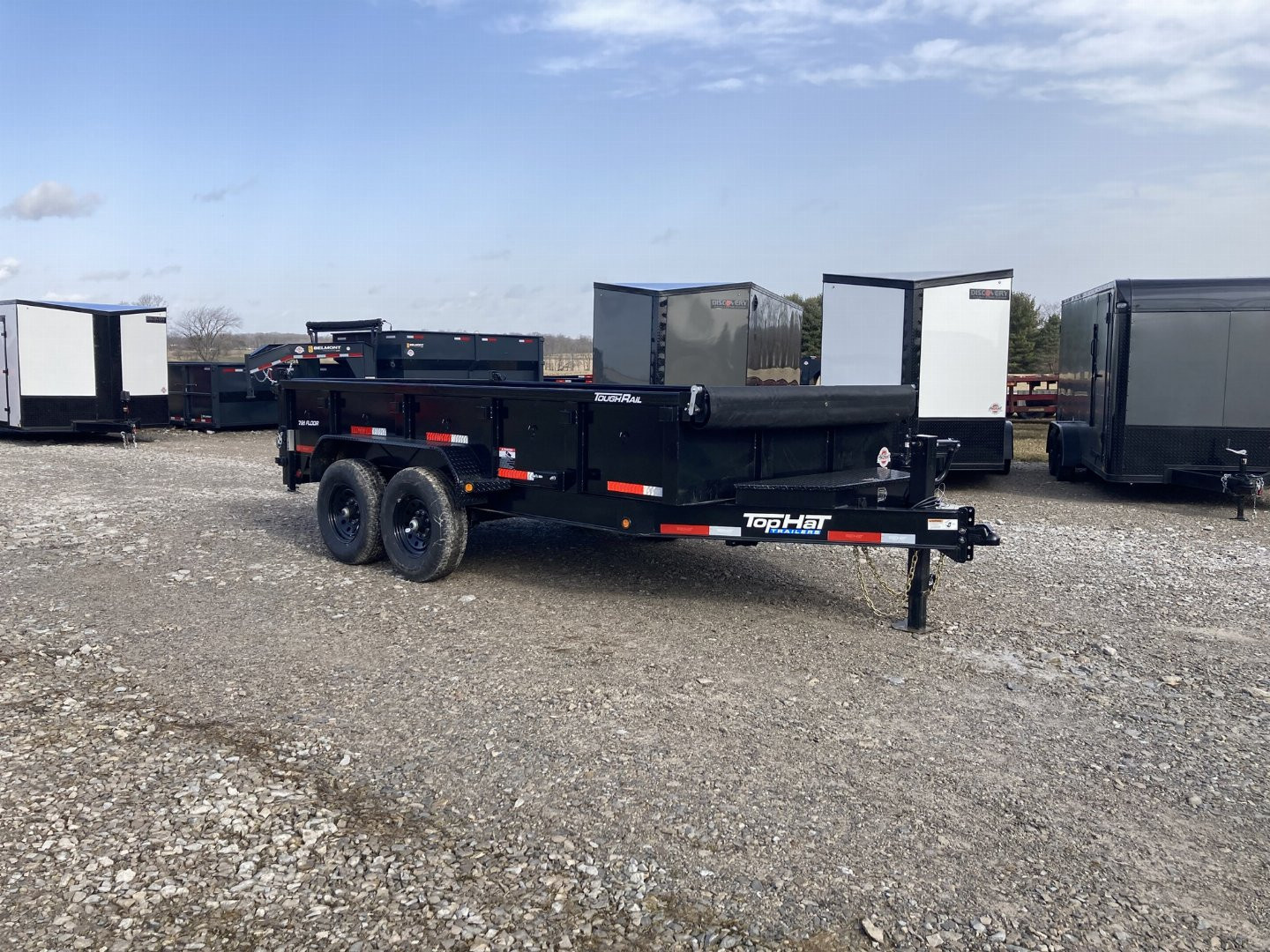 New 2026 Top Hat Trailers DPX 140 Dump Trailer