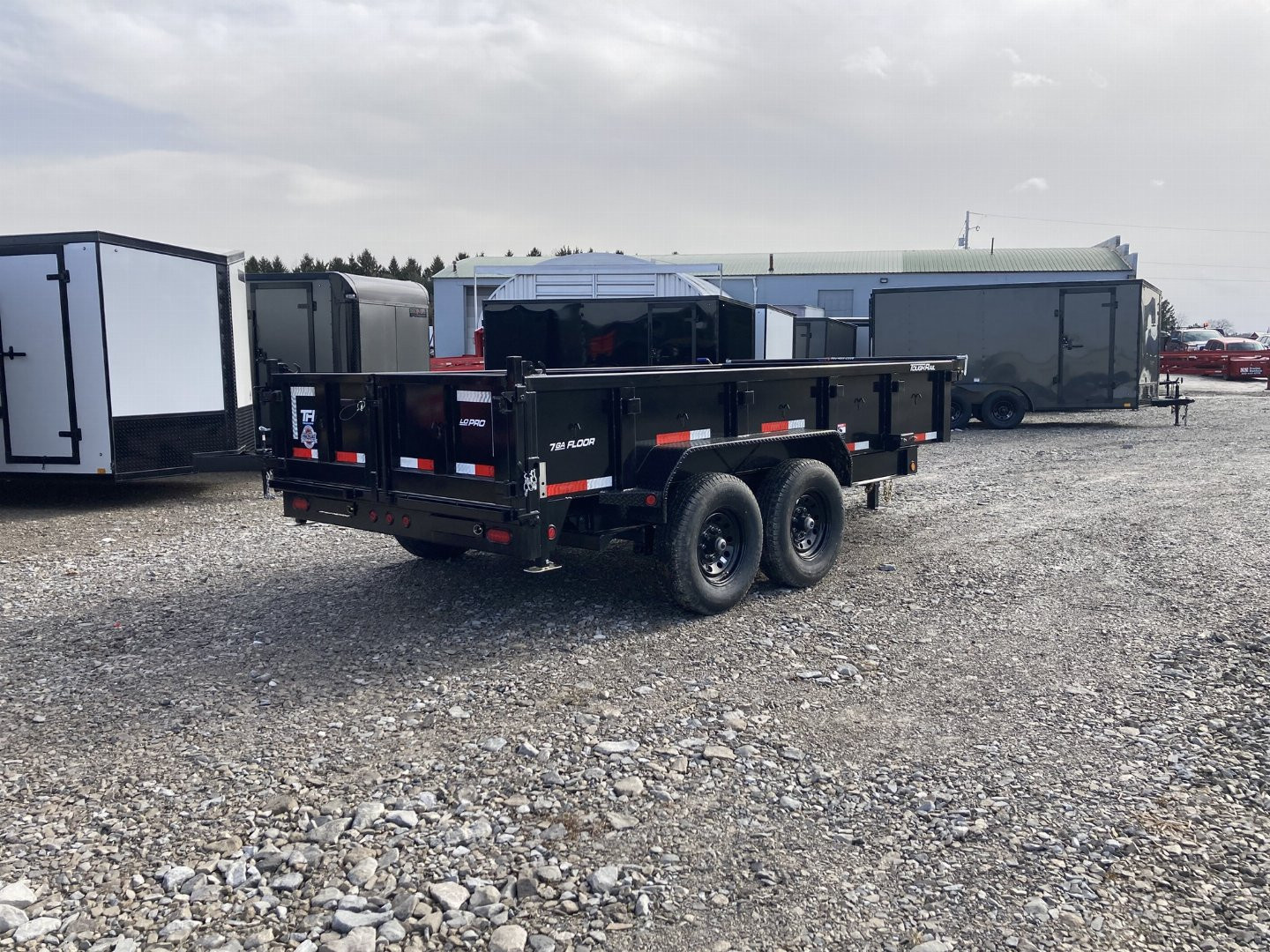 New 2026 Top Hat Trailers DPX 140 Dump Trailer